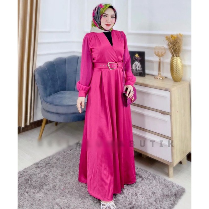 DRESS MAURA SATIN IMPORT