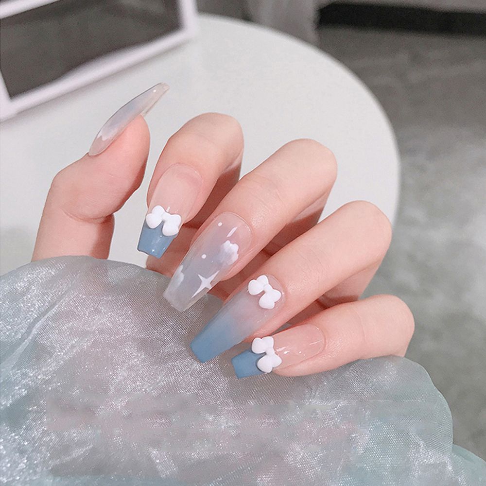 MXBEAUTY 30Pcs/Bag Bow Bear Nail Art Accessories Cartoon DIY Nail Art Decorations Bear Bow Nail Studs Cute Candy Color Mixed Resin Nail Salon Manicure Ornaments Matte Nail Jewelry
