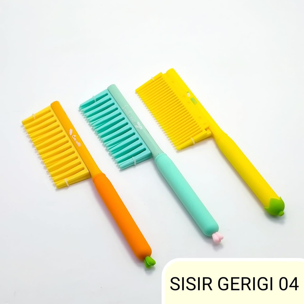 [WS] Sisir Gerigi lepas pasang / Sisir Bermotif