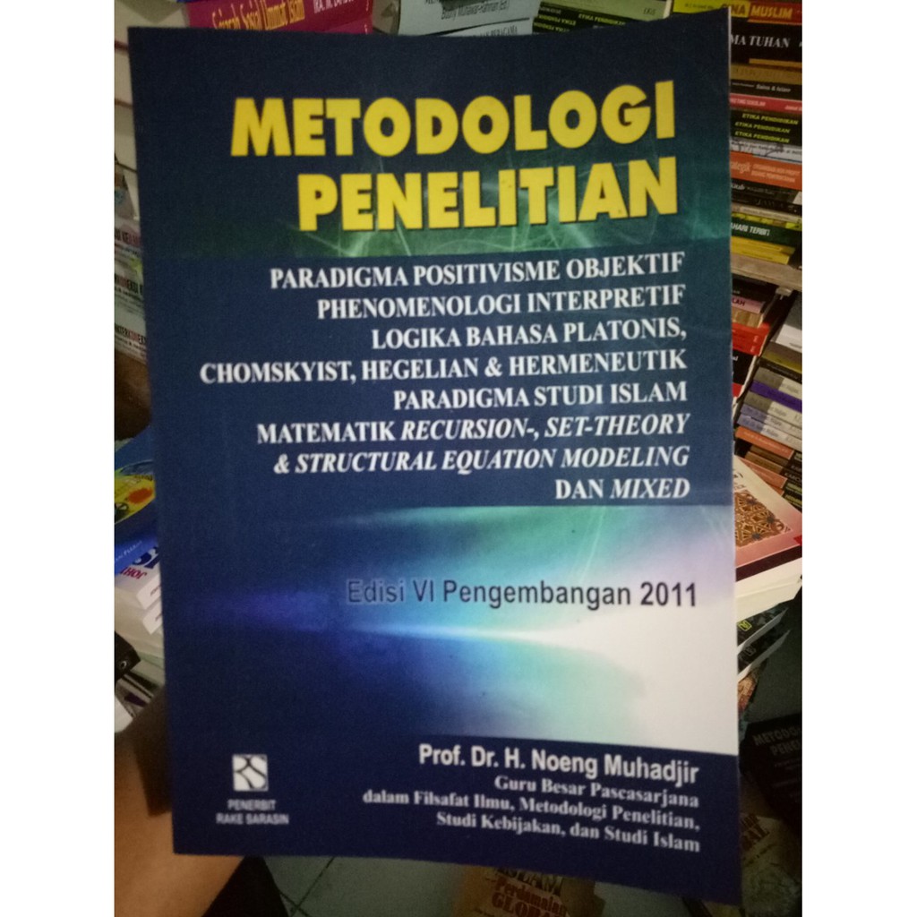 Metodologi Penelitian Prof Dr H Noeng Muhadjir Shopee Indonesia