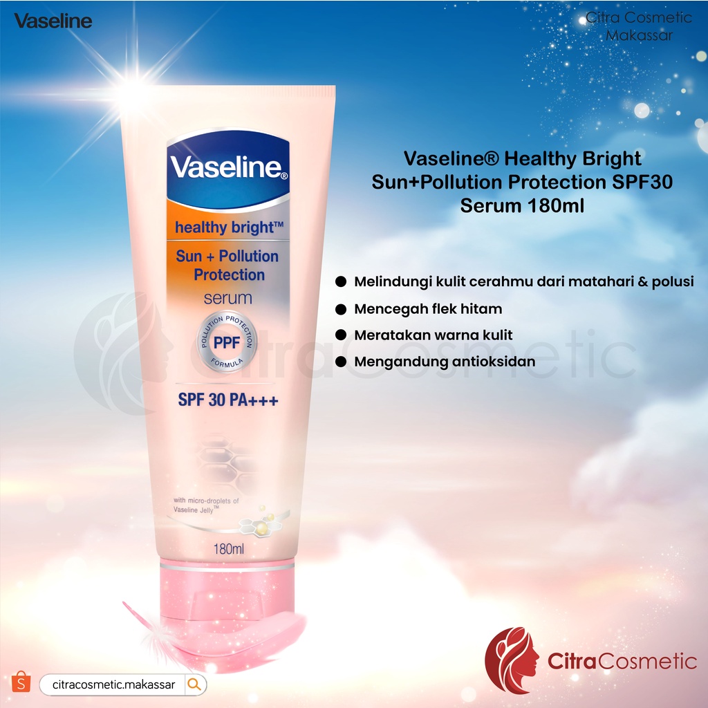 Vaseline Vitamin Body Serum Series 180 Ml