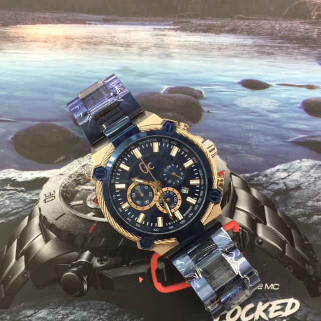 Gc/guess collection tali rantai biru Rose pria Y24002G2/01