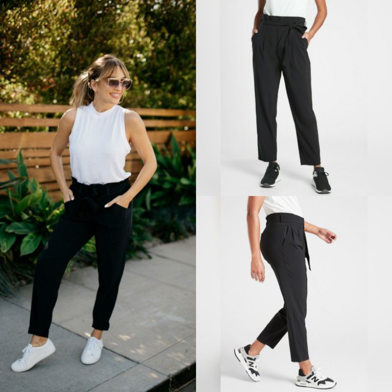 Celana GAP Athleta Skyline Pant Black / Celana Panjang Wanita Branded Original Sisa Ekspor