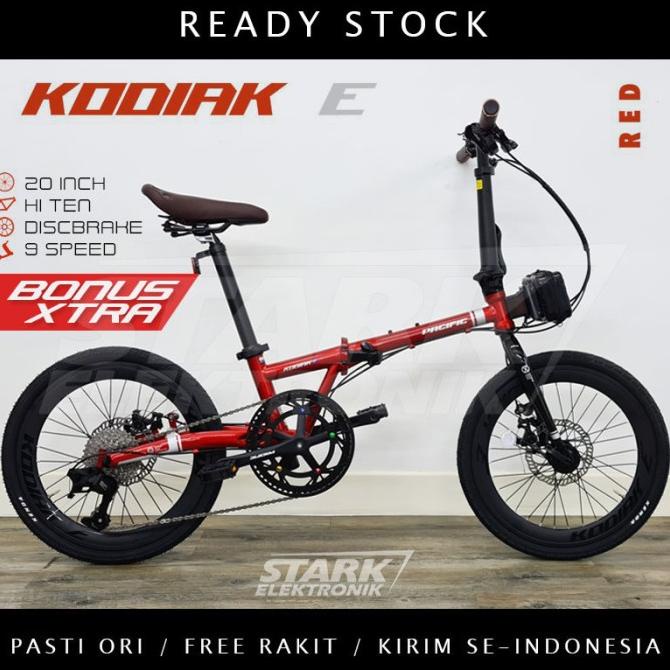 Pacific KODIAK E 20 inch Sepeda Lipat Folding Bike