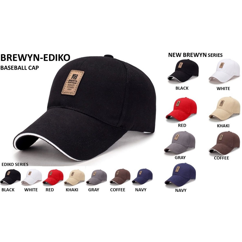 Topi Baseball Motif Brewyn-Ediko Posts Untuk Pria Dan Wanita