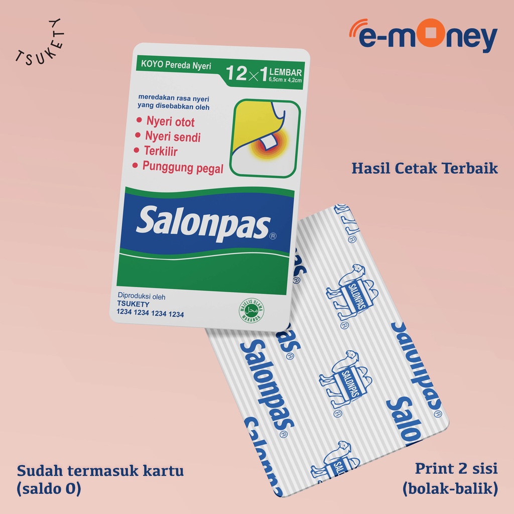 kartu emoney flazz SALONPAS KOYO