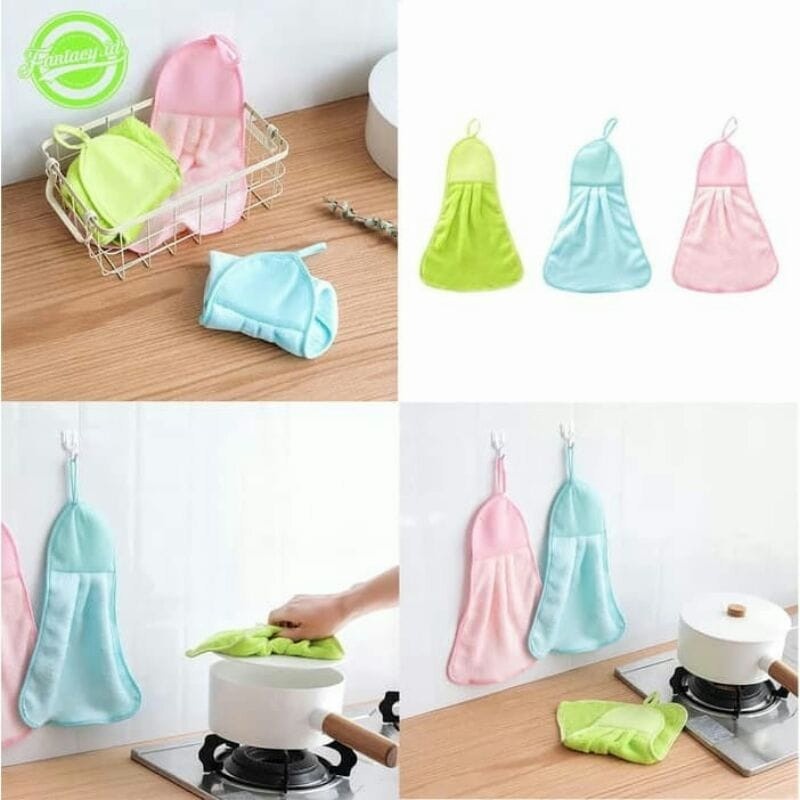 BMSH - Lap Gantung Microfiber / Kain Lap Gantung / Kain Lap Tangan Gantung Microfiber Serbaguna
