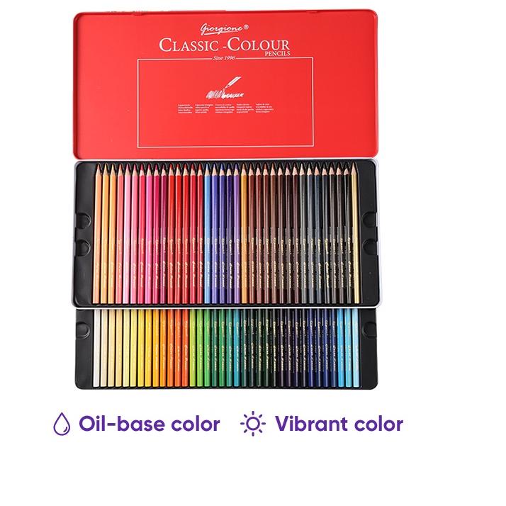 

Terdepan--Giorgione Oily Pensil Warna 12/24/36/48/72/120 Warna G-MT