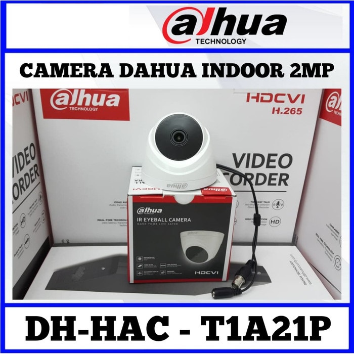 Paket CCTV Dahua 2MP 4 Kamera HDD 1TB Kabel 100m Siap Pasang