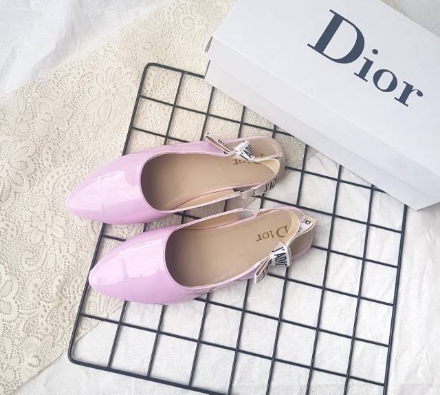 Ready 4 warna.. Sepatu Jdr Mirror Slingback Flat Shoes