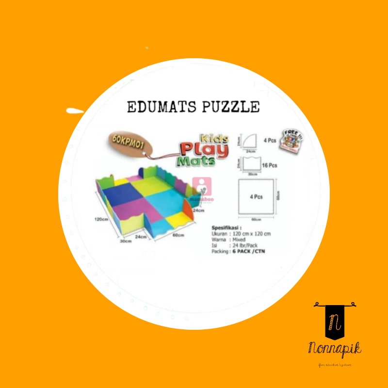 IMAGE TOYS edumat Playmats Set Besar Polos