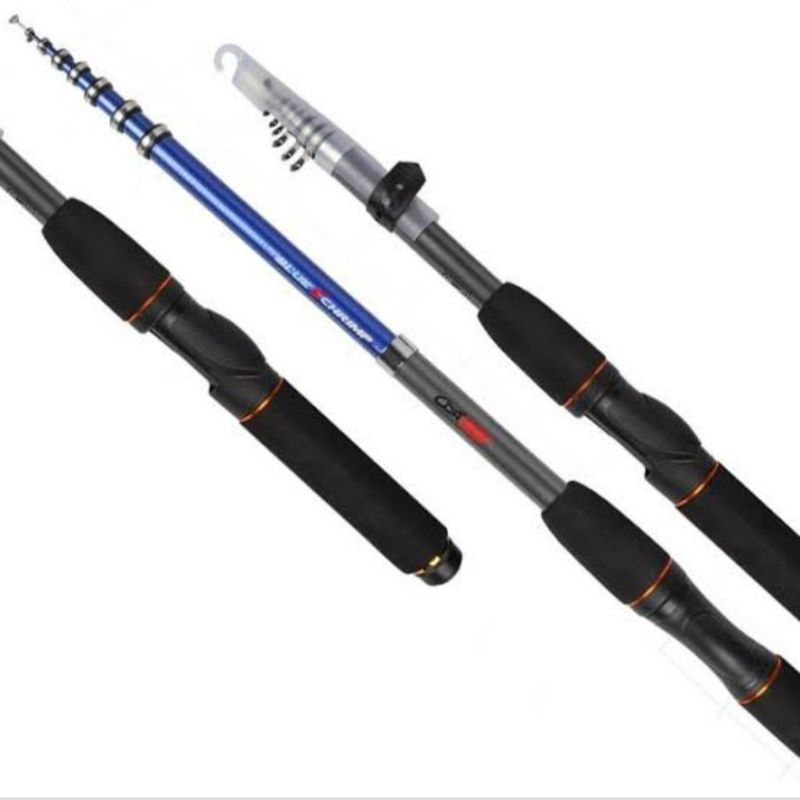 Joran Cordial BLUE SCHRIM | ISO rod | Tanago | Micro Fishing | Telescopic | Lentur