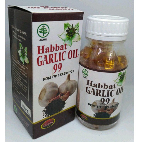 Habba Garlic 100 Kapsul Habbatussauda Dan Bawang Putih Indonesia