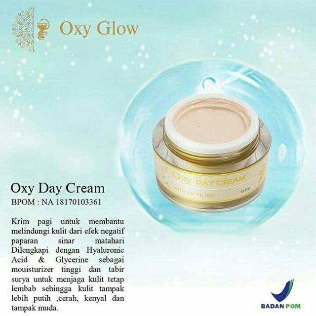 Oxyglow day cream oxy glow original