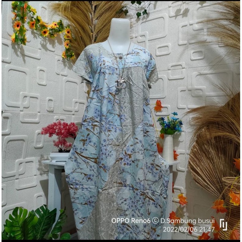 zahra.al.gifari/daster perca busui adem murah Banjarmasin/ sambung gemes laris/cod/bayar dj tempat