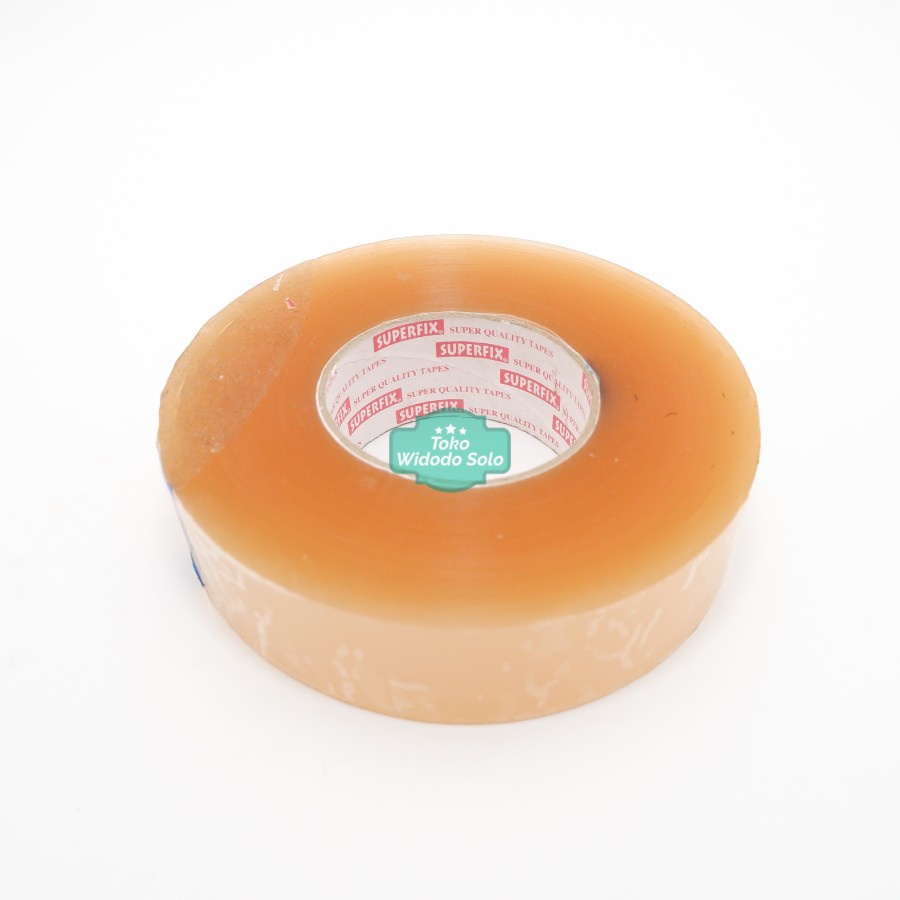 

Isolasi Lakban OPP Superfix Bening 45mm x 300 yard Transparan JUMBO Murah - 1 Buah