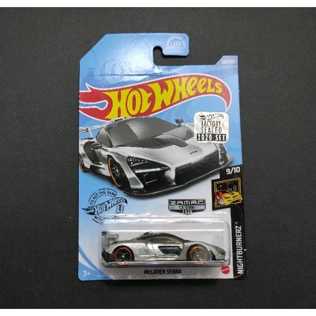 Hotwheels Mclaren Senna Zamac factory sealed 2020