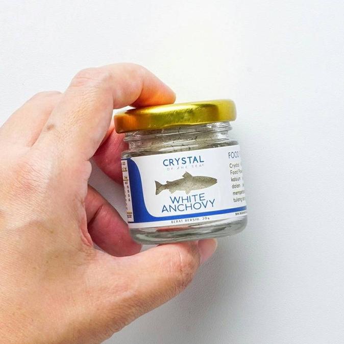 

(Convenient Size 20G) White Anchovy Food Powder / Bubuk Ikan Teri Nasi