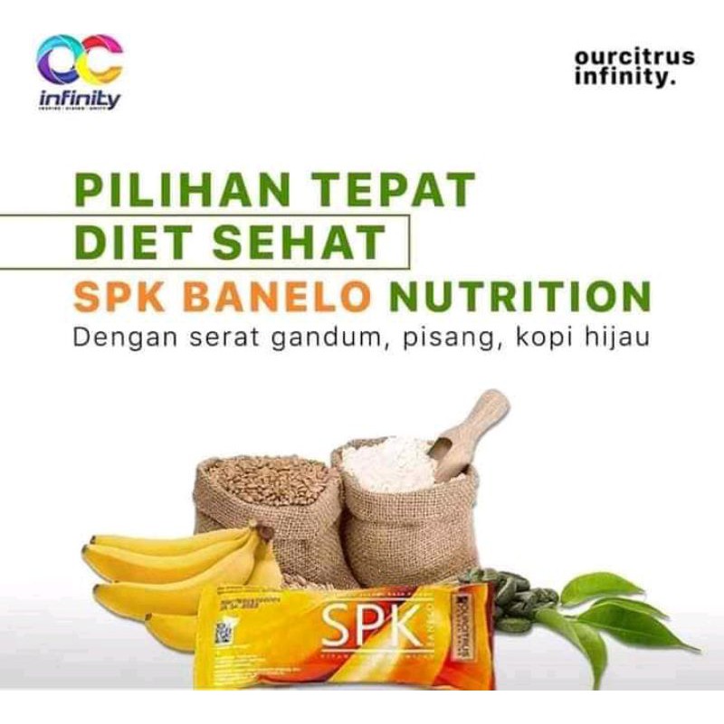 Minuman Serbuk Pelangsing Badan SPK BANELO - diet sehat - 13 sachet
