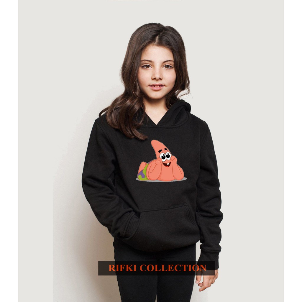 swetaer hoodie anak patrick star - jaket anak