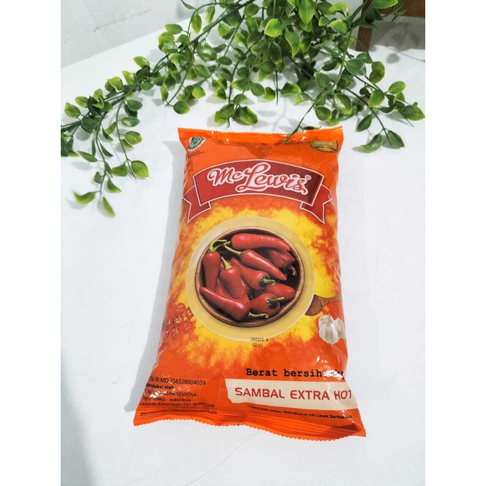 

Saus Mc Lewisn Extra Hot/ Saos Sambal 1kg