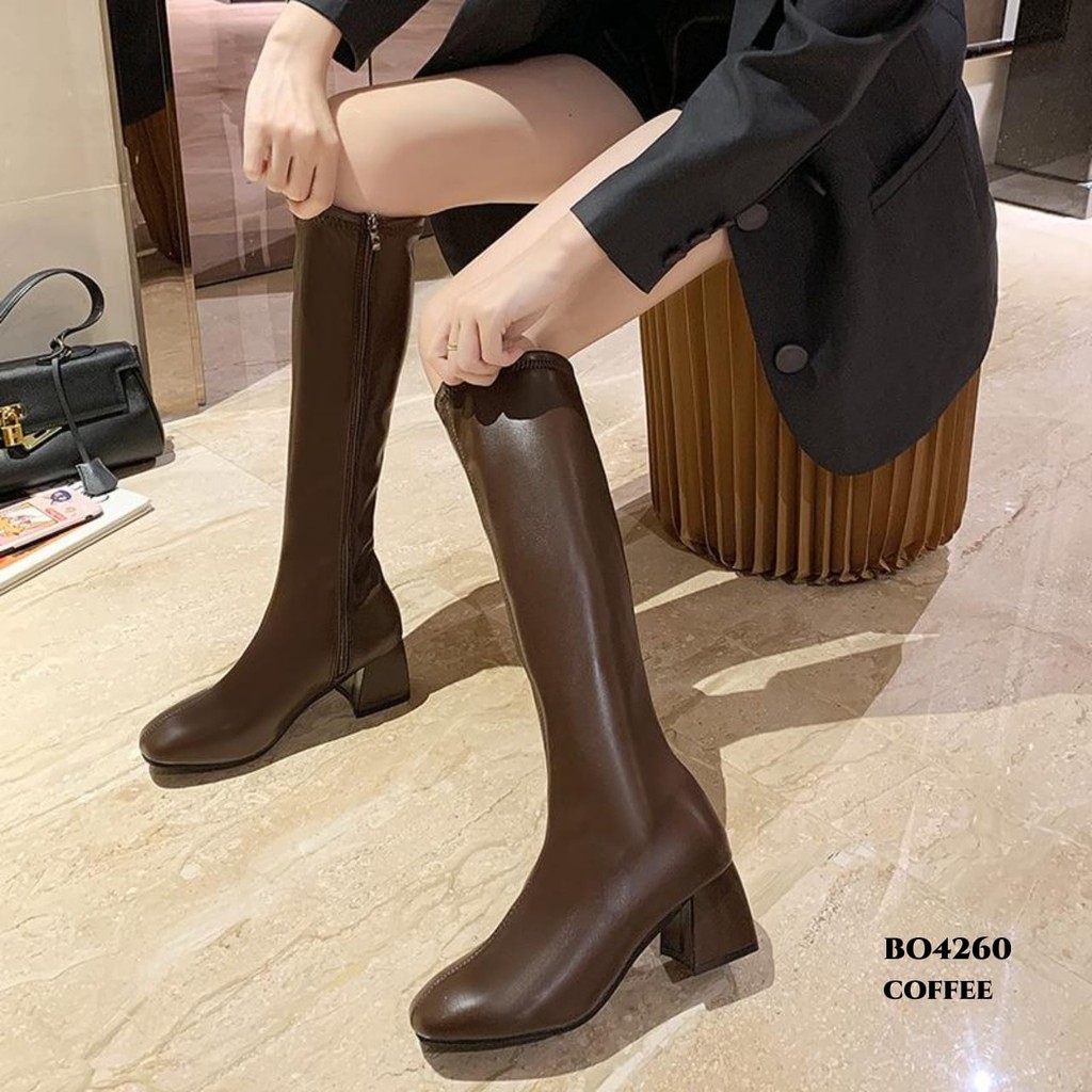 PRF RESTOCK Sepatu Long Boots Flat Korea BO4260