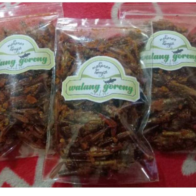 

[PRODUK LWMCQ] Belalang - Walang Goreng Kriuk Kemasan Ekonomis 50 Gram DMF