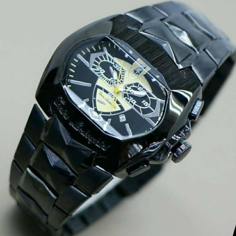 BIG SALE!!! JAM LAMBORGHINI JAM TANGAN DESAIN GIANT JAM KESEHARIAN WARNA PILIHAN