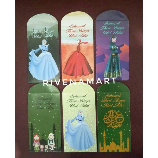 

Amplop Lebaran / Angpao Idul Fitri Besar Uk 8,2x15cm
