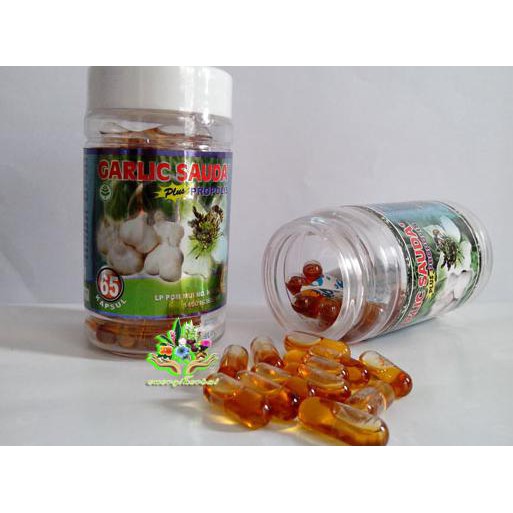 

STOK TERBATAS GARLIC SAUDA Plus PROPOLIS 65 Kapsul Atasi Hipertensi Pondok Herbal MURAAH