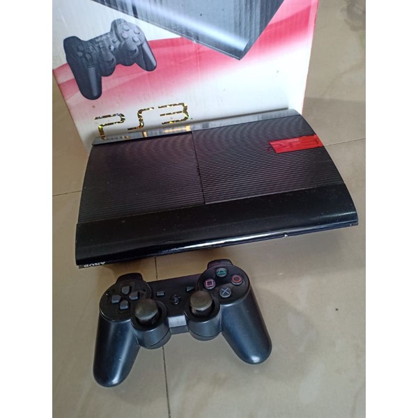 ps3 super slim 500 gb second rasa baru