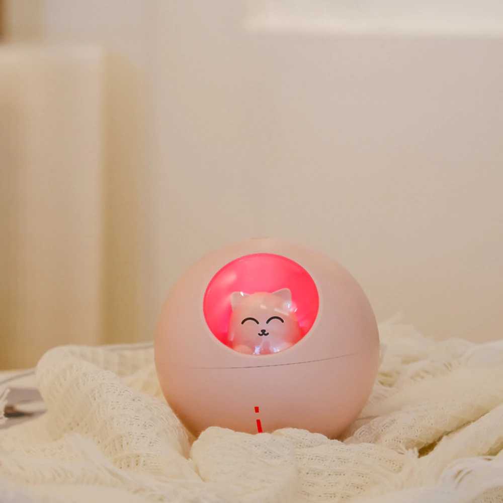 Diffuser Humidifier Lampu Tidur Cute Pewangi Ruangan