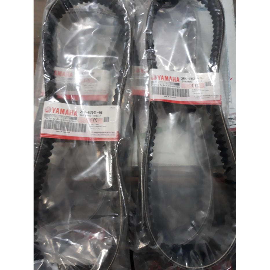 (100% ASLI ) V-BELT/VANBELT (2PH) MIO-125/SOUL-GT125 LED/ FINO-125 BARU Bagus