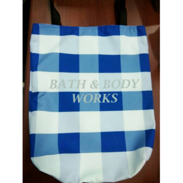 BATH &amp; BODY WORKS TOTE BAG BAHAN PREMIUM