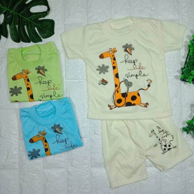 [Ss-8030] Pakaian Anak Laki-laki size 0-6bln / Baju Setelan Anak / Pakaian Bayi / Baju Anak Murah