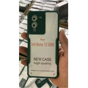 INFINIX NOTE 12 CASE BUMPER SHOCKPROOF BUMPER BENING CLEAR HARDCASE CRACK CASING PROTECT CAMERA COVER PELINDUNG KAMERA