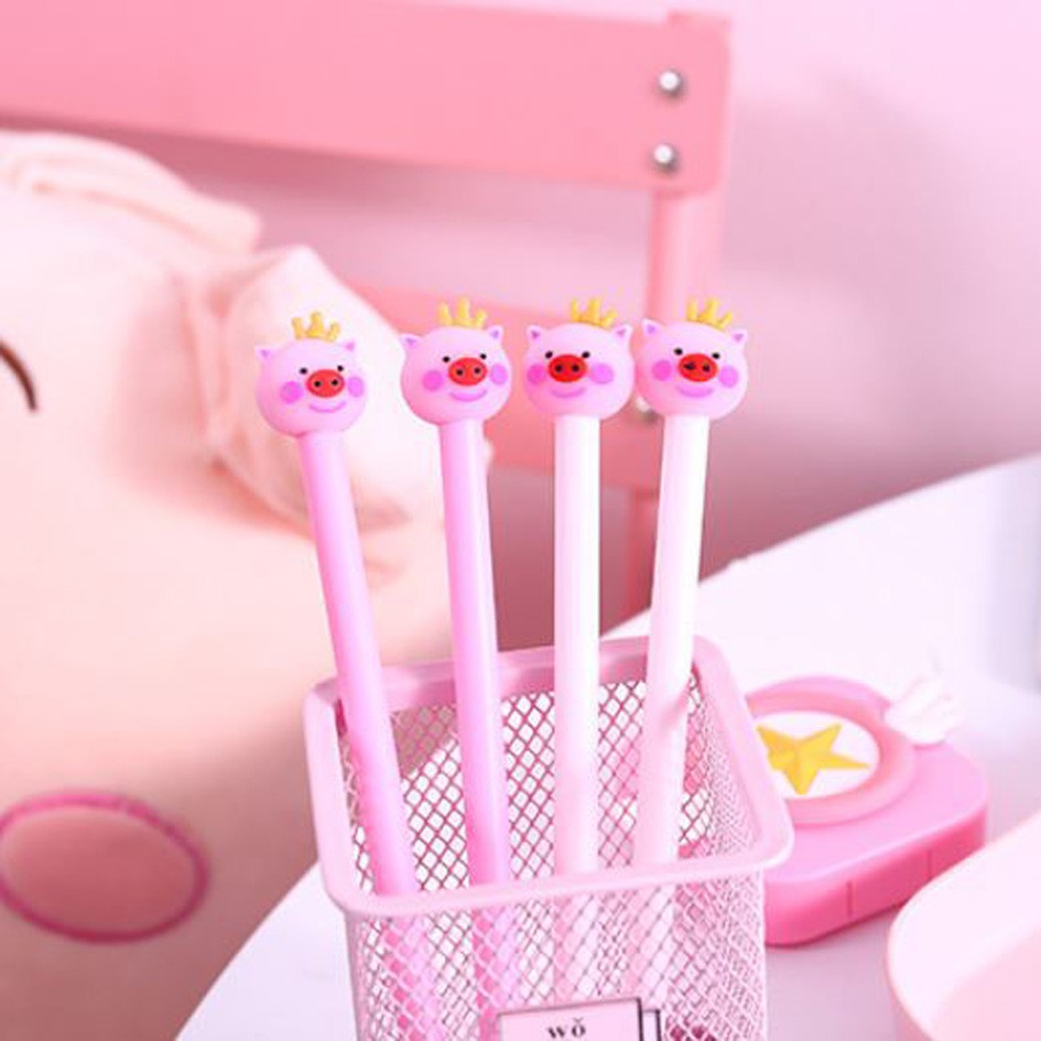 pen gel cute pig cartoon gel ballpoint (4C3) spe075