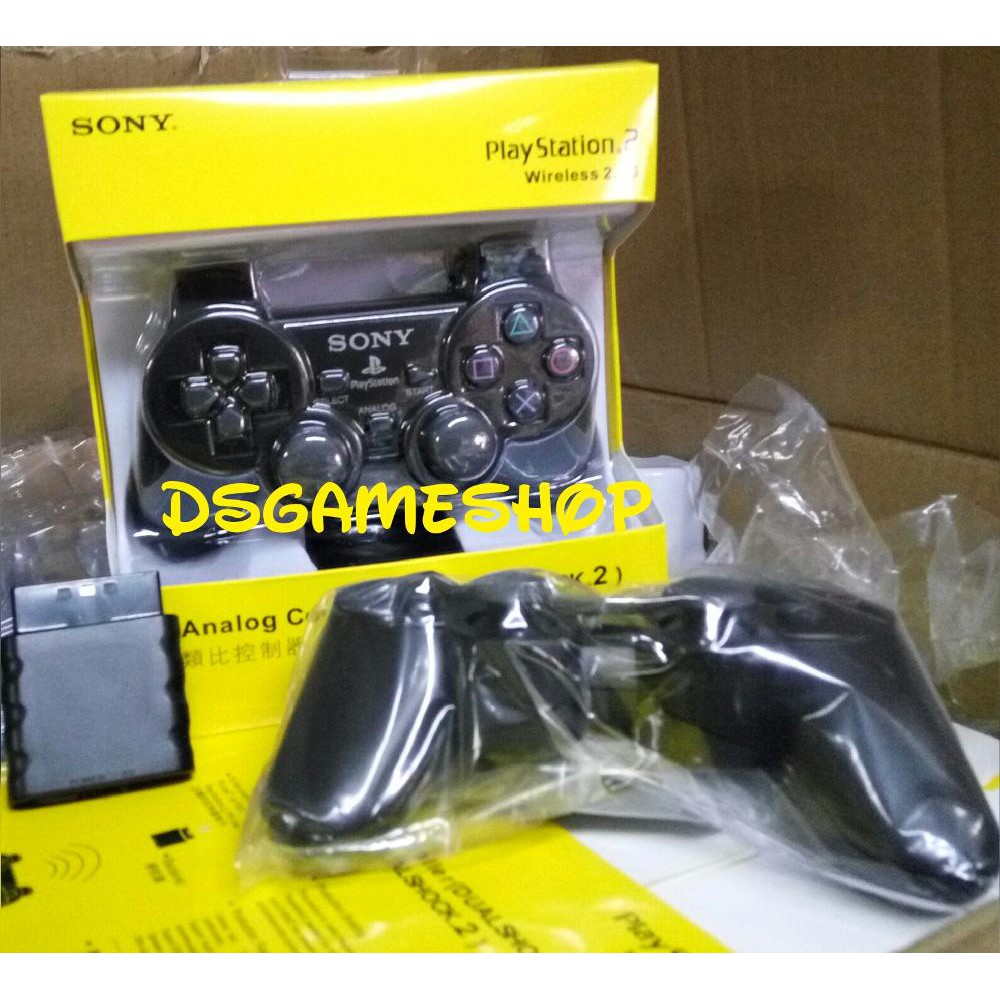 STIK PS2 WIRELESS / STICK PS2 WIRELESS HITAM Terlaris