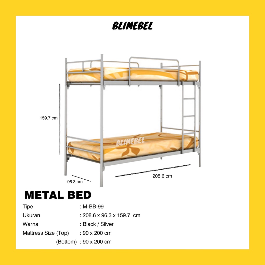 Ranjang Susun Besi M-BB 99 - EXPO