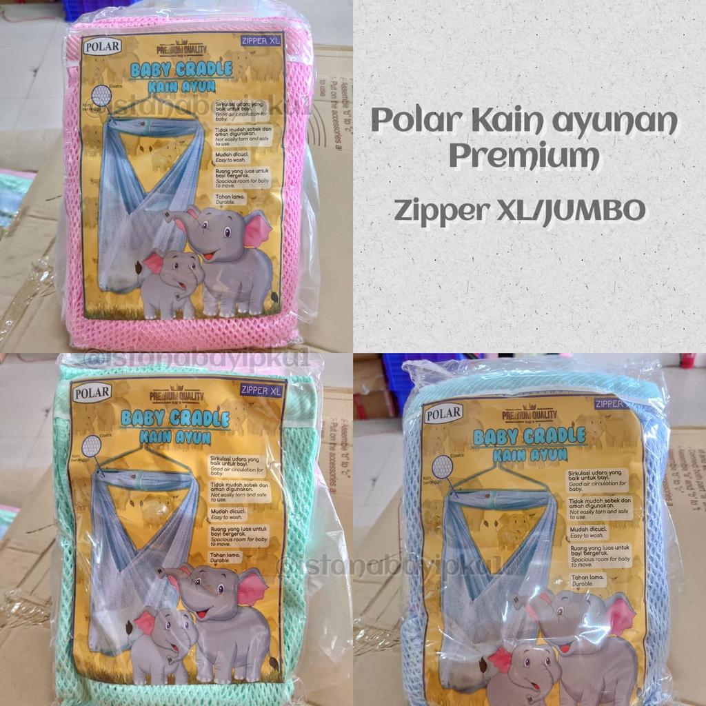 Kain Ayunan bayi/kain buay bayi/ayunan bayi / Cradle Premium