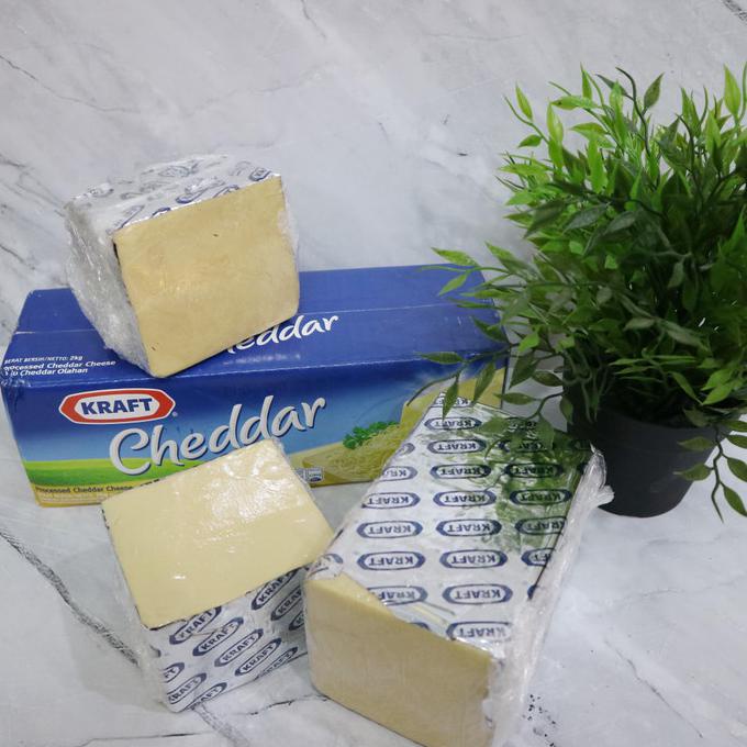 Jual Keju Cheddar Kraft - Kemasan Repack 1KG | Shopee Indonesia