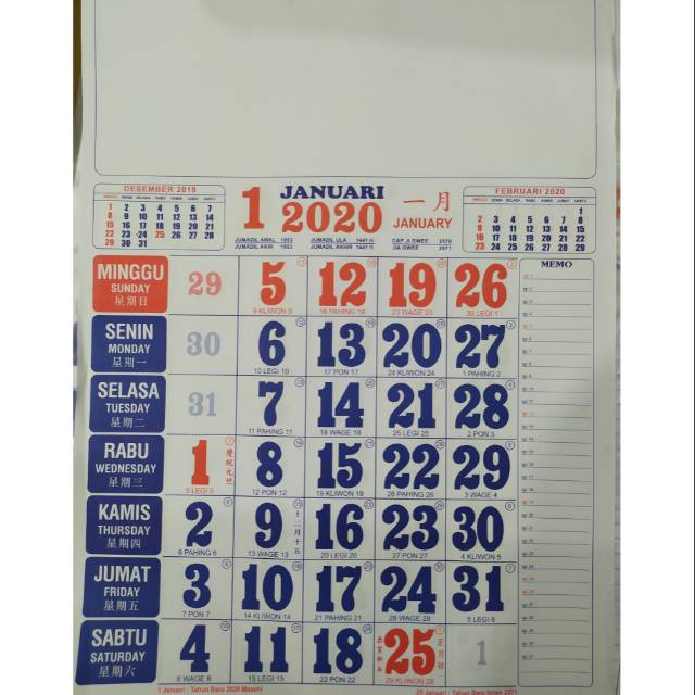 

KALENDER KERJA KECIL UMUM