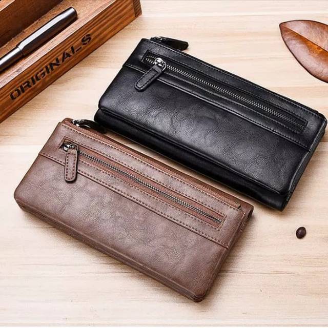 Dompet Pria - Dompet Kulit Import - Dompet Panjang
