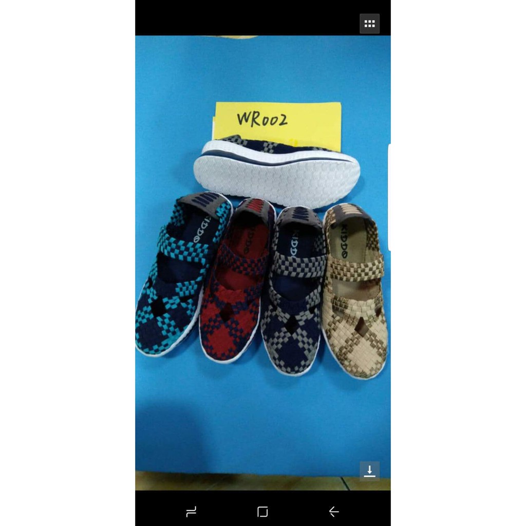 Sepatu Wedges Anyaman Kiddo W R002 / HR002 Women / Wanita Original (Su