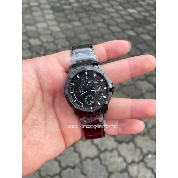 Jam Tangan Alexandre Christie Ac 2879 Original Black Wanita