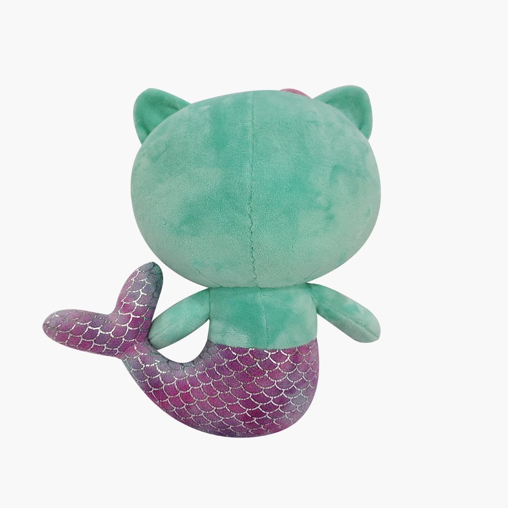 Gabby's Dollhouse Plush Toy Mermaid Cat Stuffed Doll Kids Girls Accompany Gift