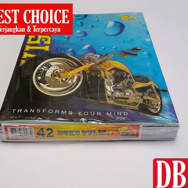 

ㅬ Buku Tulis Bigboss Vision 42 lembar (6 pcs) ⌆