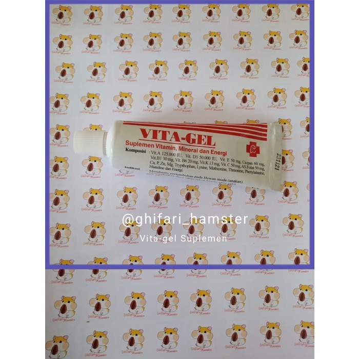 ✔COD✔ Vitagel/ Vitagel Hewan Peliharaan / Vitamin Kucing / Vitamin Hamster
