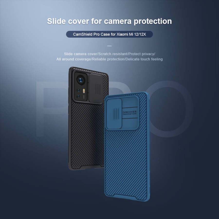 CAMSHIELD Case Xiaomi 12 Xiaomi 12 Pro Nillkin CamShield