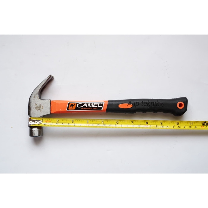 Palu Kambing Gagang Fiber 8oz / Claw Hammer Camel